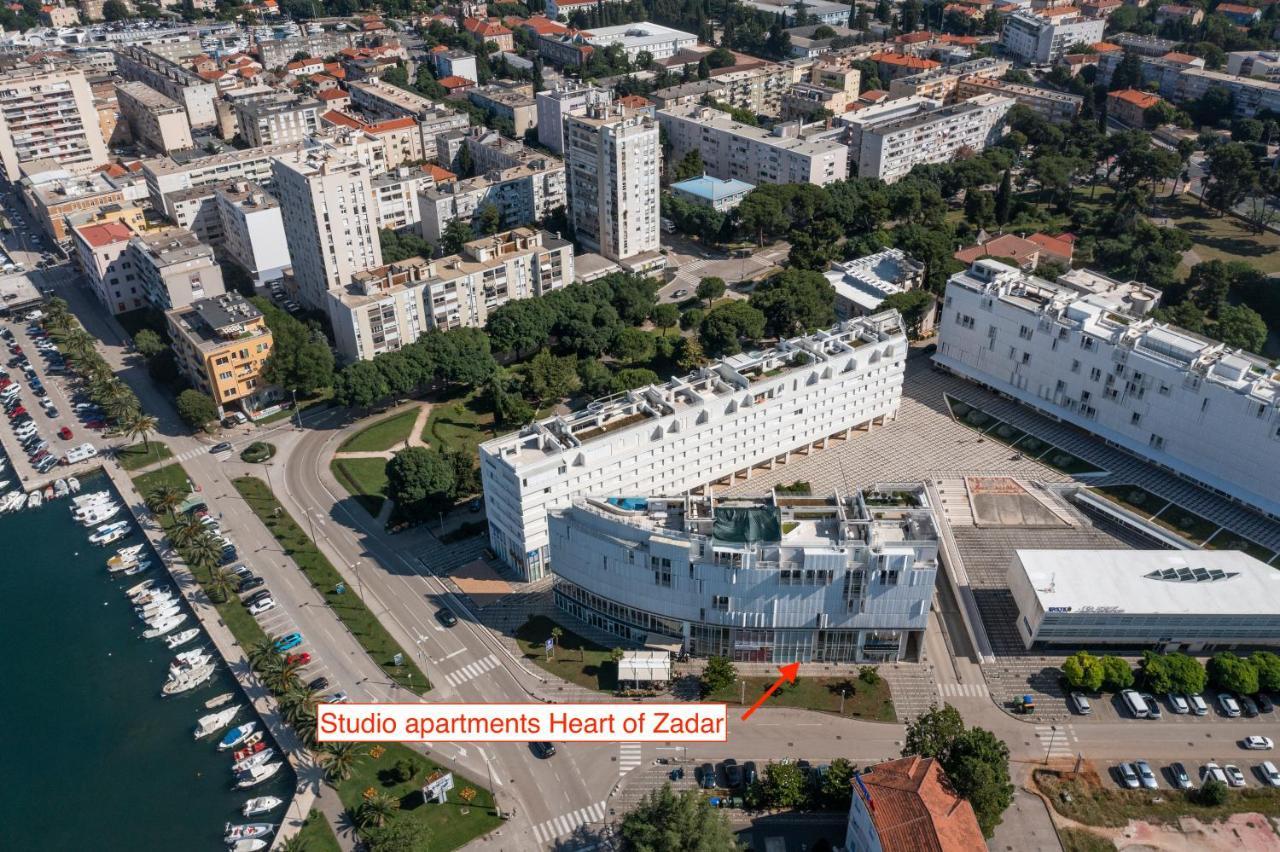Studio Apartments Heart Of Zadar Eksteriør bilde
