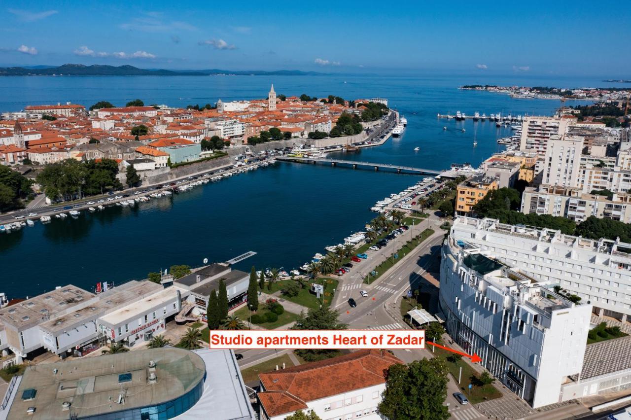 Studio Apartments Heart Of Zadar Eksteriør bilde